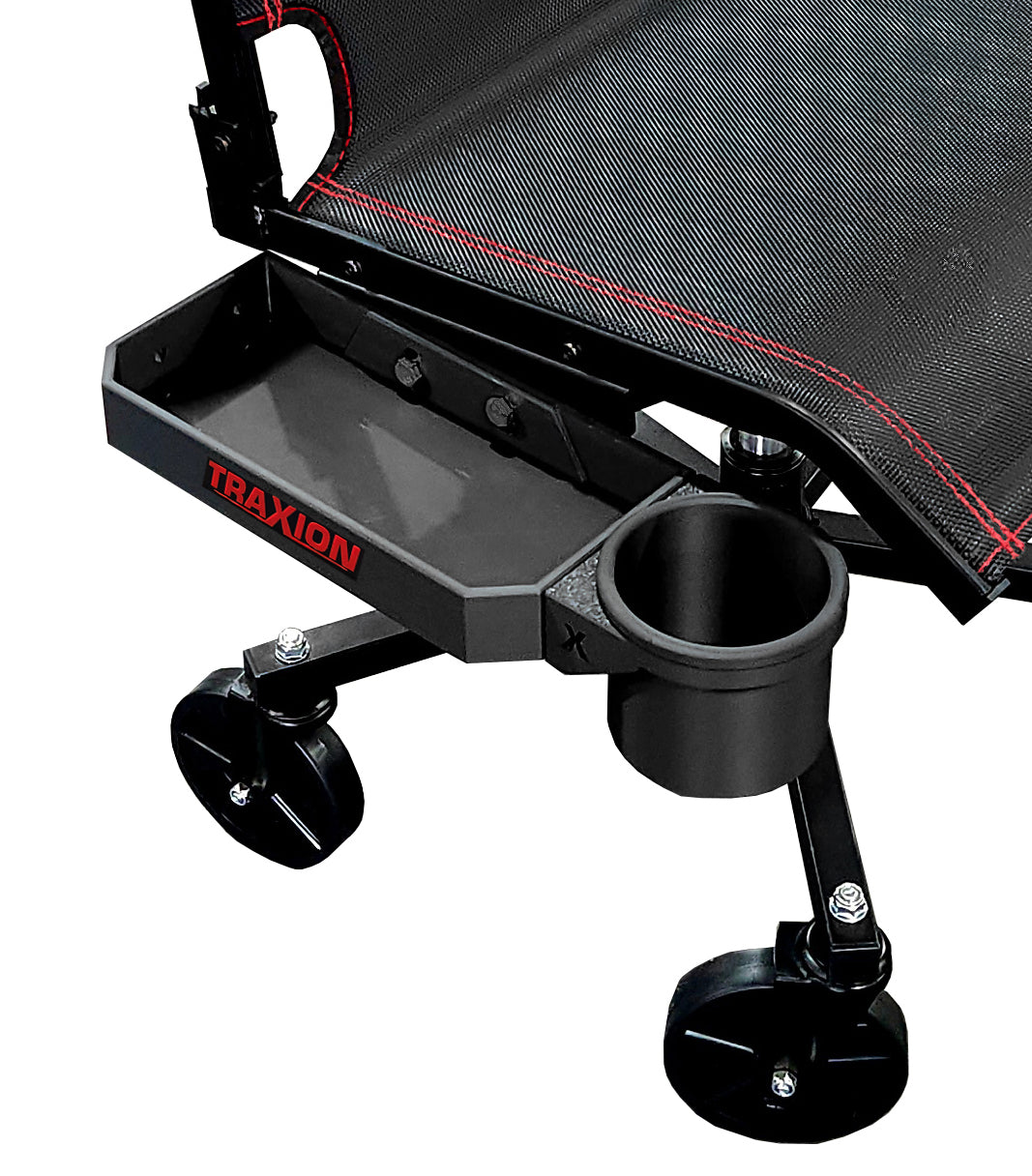 Accessory Tool Tray with Cupholder for Traxion MeshFlex Work Seat