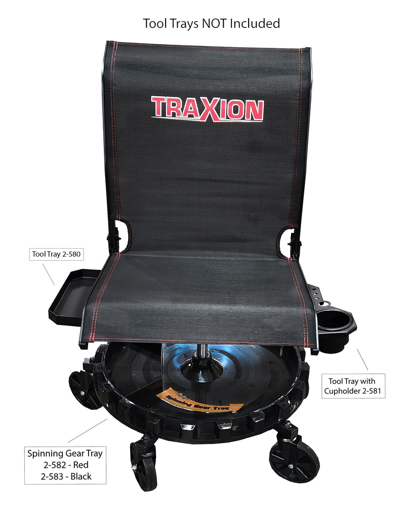 Original Traxion ProGear Mesh Flex Roll Seat