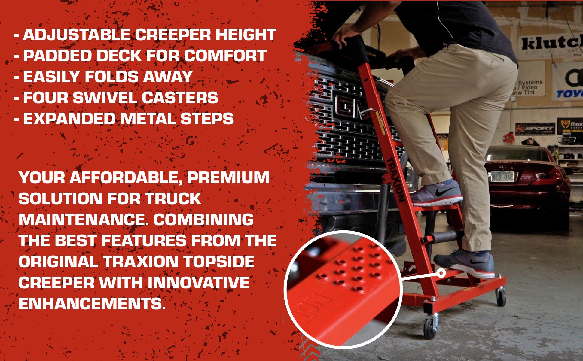 Economy Topside Creeper - Red