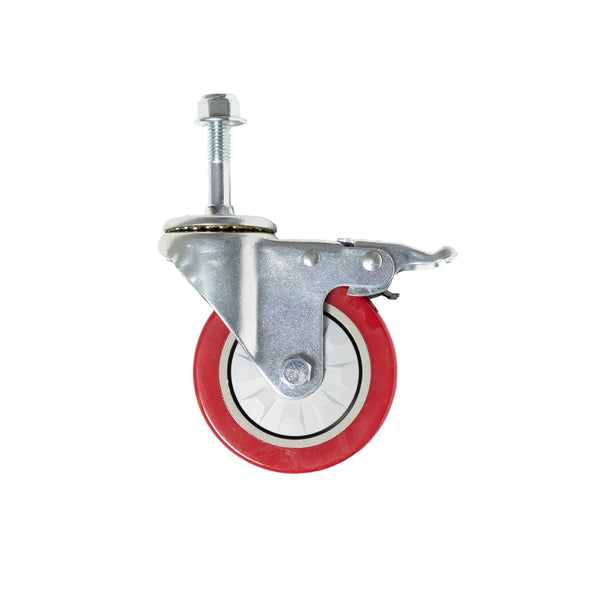 ProGear 4” Red Caster with Brake