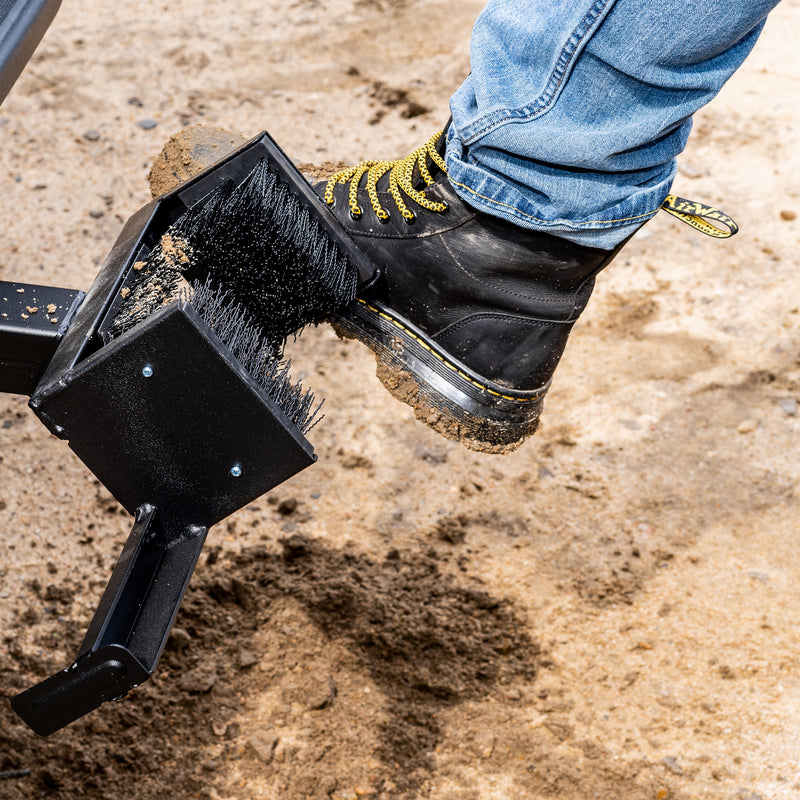 Truck mounted boot brush Clearance